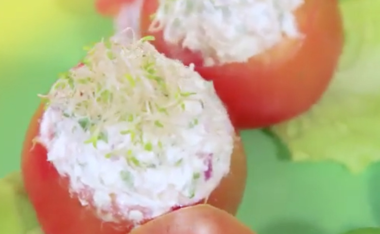 Tomates farcies au poisson Tomates farcies au poisson