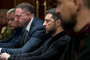 Crédit Handout / Ukrainian presidential press-service / AFP