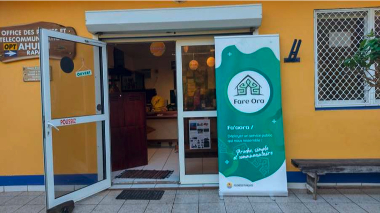 Un Fare Ora ouvre sur l’île de Rapa