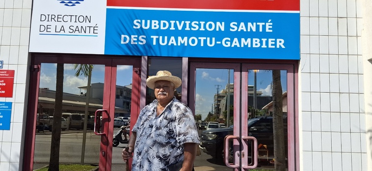 "Cela fait six mois qu’on n’a plus de médecin” affirme Maxime Hauata @Vaite Urarii Pambrun "Cela fait six mois qu’on n’a plus de médecin” affirme Maxime Hauata @Vaite Urarii Pambrun