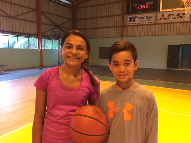 Basket-Ball : Kirarahu Williams et Joaquìn Varney, ambassadeurs de la Polynésie Française