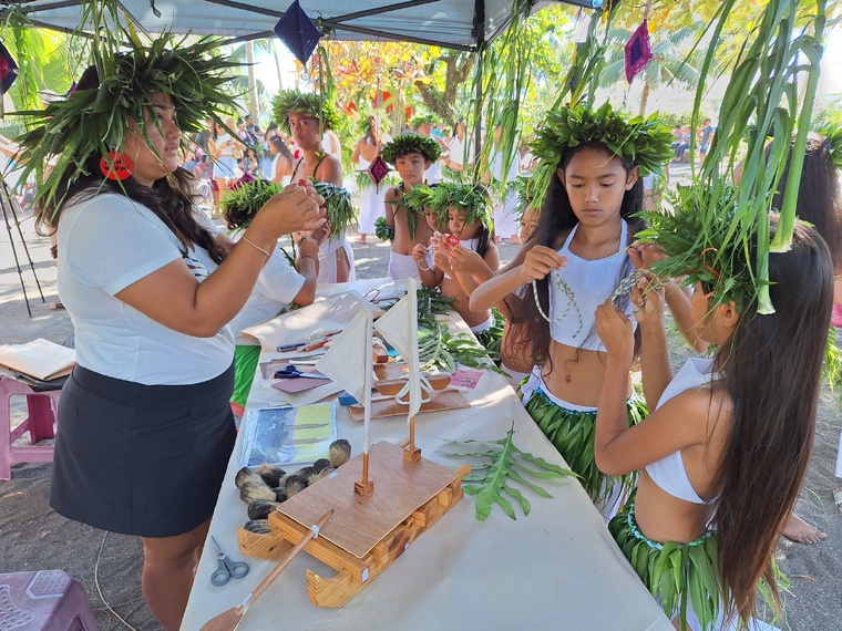 Des ateliers culturels et créatifs ont permis de sensibiliser les familles. Des ateliers culturels et créatifs ont permis de sensibiliser les familles.
