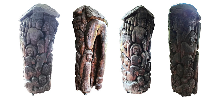 ​En hommage à Vaiere Mara, sculpteur des mémoires océanes