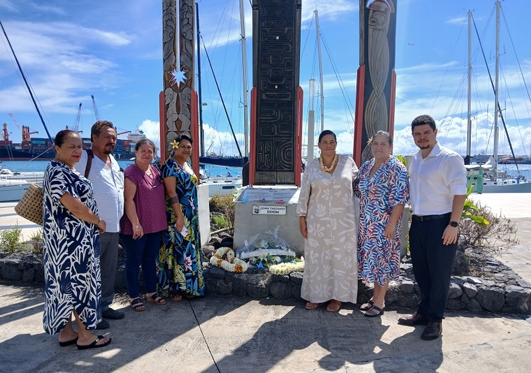 Hiroshima 80 ans après, le Tavini n'oublie pas