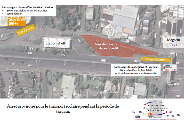 Réaménagement de l'arrêt de bus à Outumaoro Réaménagement de l'arrêt de bus à Outumaoro