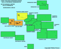 Grosses précipitations et rafales, la Société repasse à l'orange (MER 4h50) Grosses précipitations et rafales, la Société repasse à l'orange (MER 4h50)