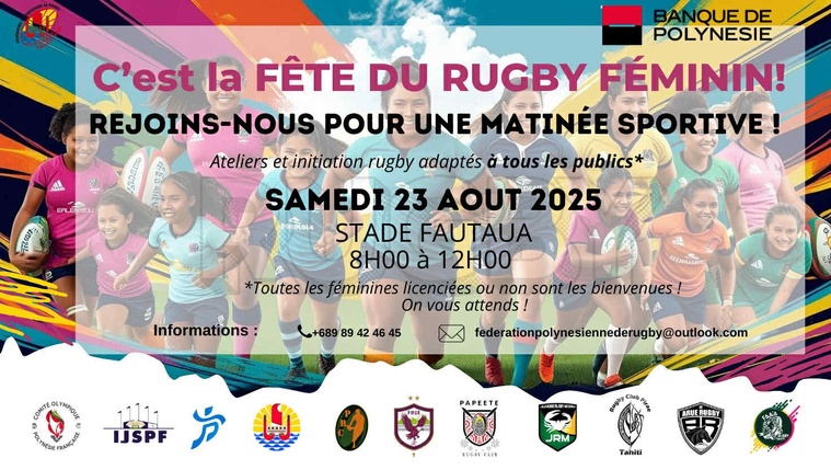 La fête du rugby féminin en Polynésie