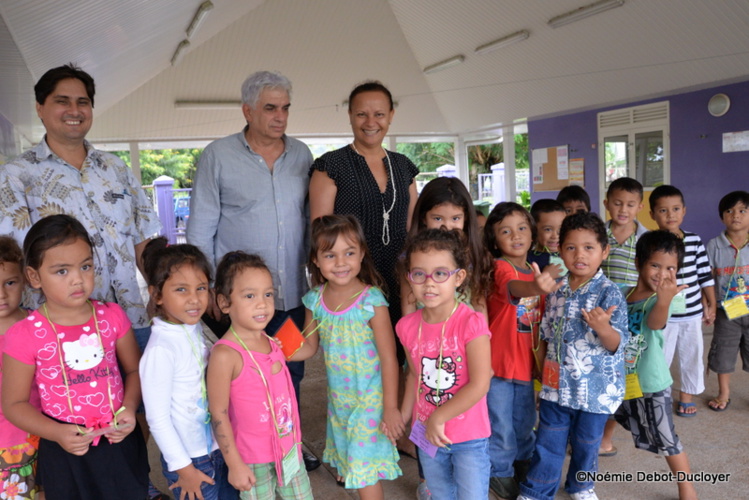 Les enfants apprennent à bien manger à Papara Les enfants apprennent à bien manger à Papara