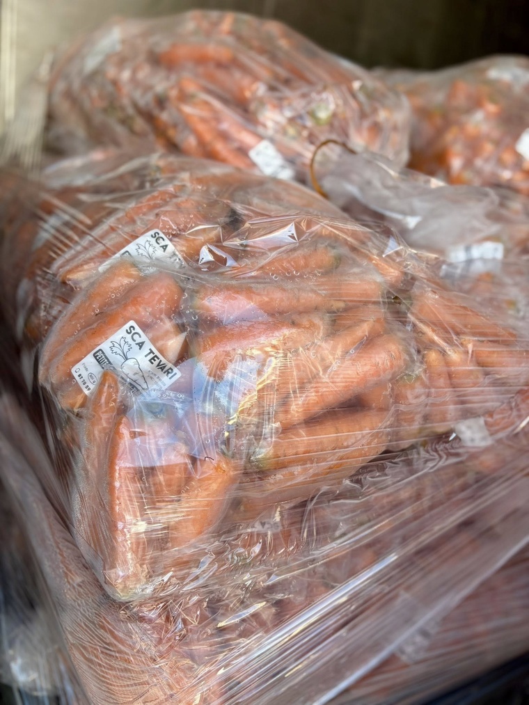 Les carottes des Australes ont commencé à rejoindre les étals.