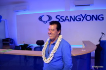 Carl Dufour, propriétaire du groupe Miklus qui représente désormais SsangYong en Polynésie : "Je pense avoir choisi une bonne marque, que je connais bien, sur un marché dynamique."