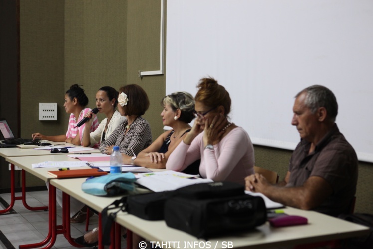 Cécile Tiatia, conseillère technique auprès du Ministère, était également présente pour répondre aux questions Cécile Tiatia, conseillère technique auprès du Ministère, était également présente pour répondre aux questions