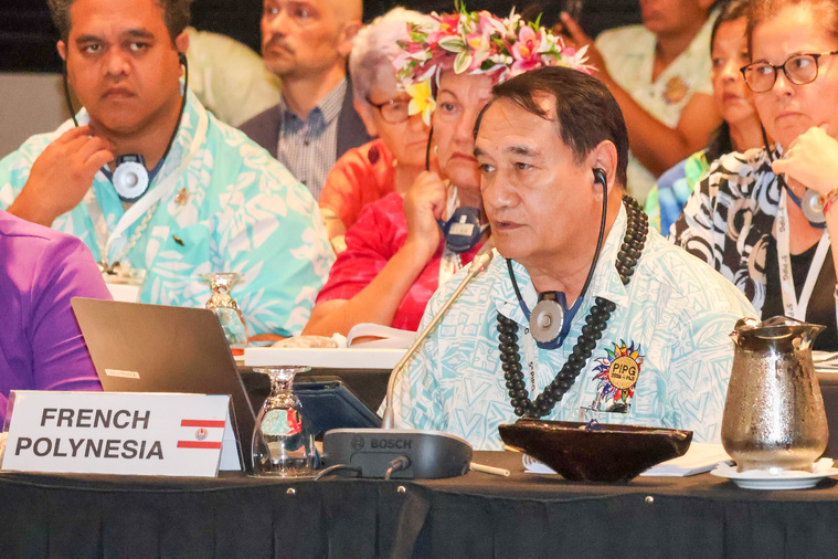 ​Géros élu président de la nouvelle Assemblée interparlementaire du Pacifique