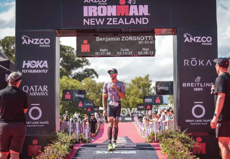 Quatrième à l’Ironman de Taupo en Nouvelle Zélande, Benjamin compte bien refaire une performance XXL pour les championnats du monde.