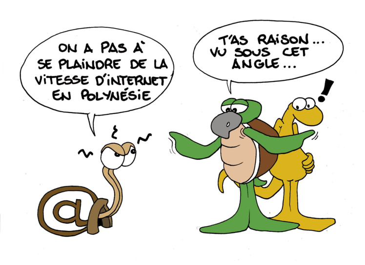 "L'internet en Polynésie" par Munoz "L'internet en Polynésie" par Munoz