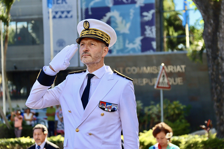 Arrivée du nouveau haut-commissaire Alexandre Rochatte