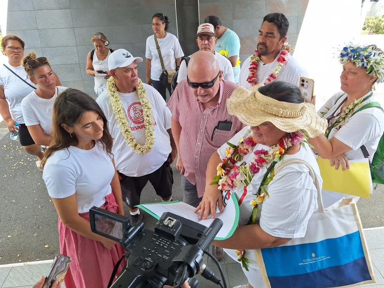 La fédération a remis ses doléances à la directrice de cabinet par intérim du haut-commissaire.
