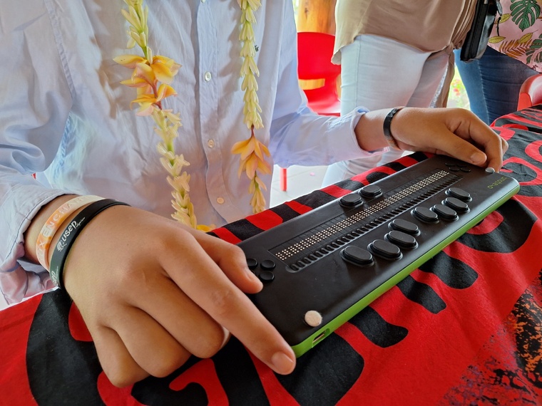 Depuis la rentrée, cette plage braille révolutionne son quotidien.
