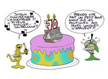 "L'anniversaire de l'Assemblée" par Munoz "L'anniversaire de l'Assemblée" par Munoz