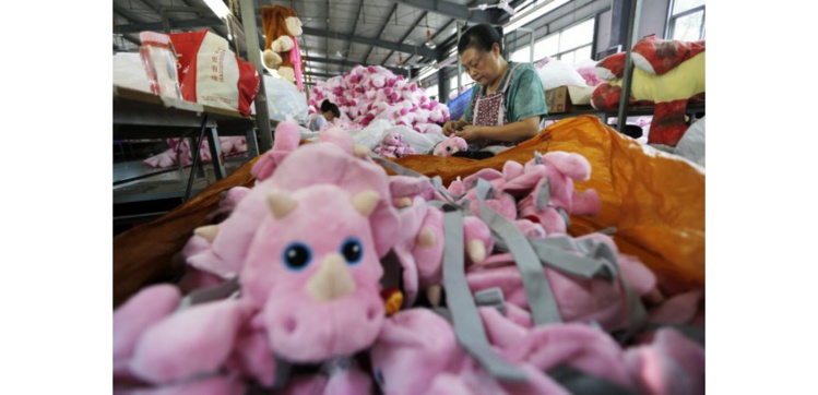 En Chine, la production industrielle continue de s'essouffler