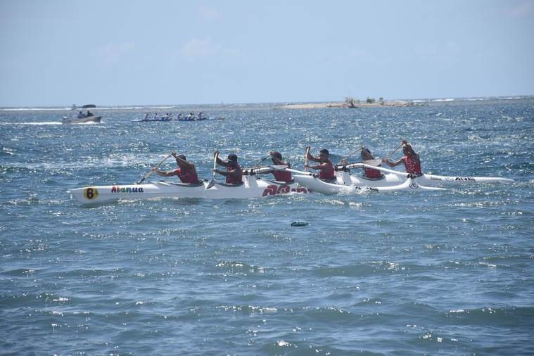 Les juniors d’Air Tahiti Va’a ont fait honneur à leurs ainés.