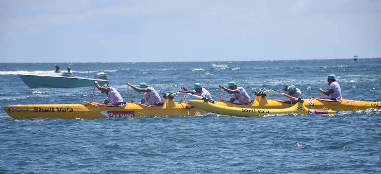 Shell Va'a monte sur la deuxième marche du podium.