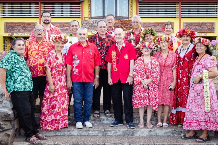 À Ua Pou, Jacques Iakopo Pelleau décoré des Palmes académiques À Ua Pou, Jacques Iakopo Pelleau décoré des Palmes académiques