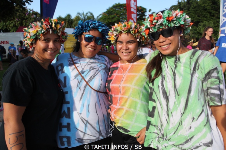 Les vahine sont venus en masse pour la bonne cause Les vahine sont venus en masse pour la bonne cause