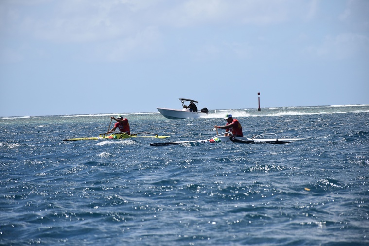 Keoni Sulpice a fait preuve de beaucoup de courage après avoir chaviré pour remonter et finir quatrième au général. Keoni Sulpice a fait preuve de beaucoup de courage après avoir chaviré pour remonter et finir quatrième au général.