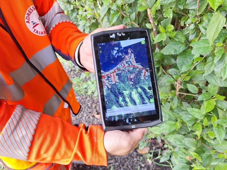 Chaque intervention est renseignée en temps réel.