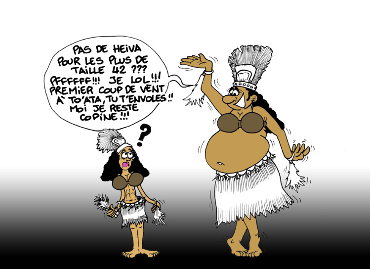 "Segregation au Heiva ??? mais noooon !!!!" par Munoz "Segregation au Heiva ??? mais noooon !!!!" par Munoz