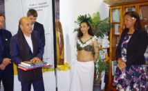 Les auteurs océaniens réunis à la Délégation de la Polynésie française