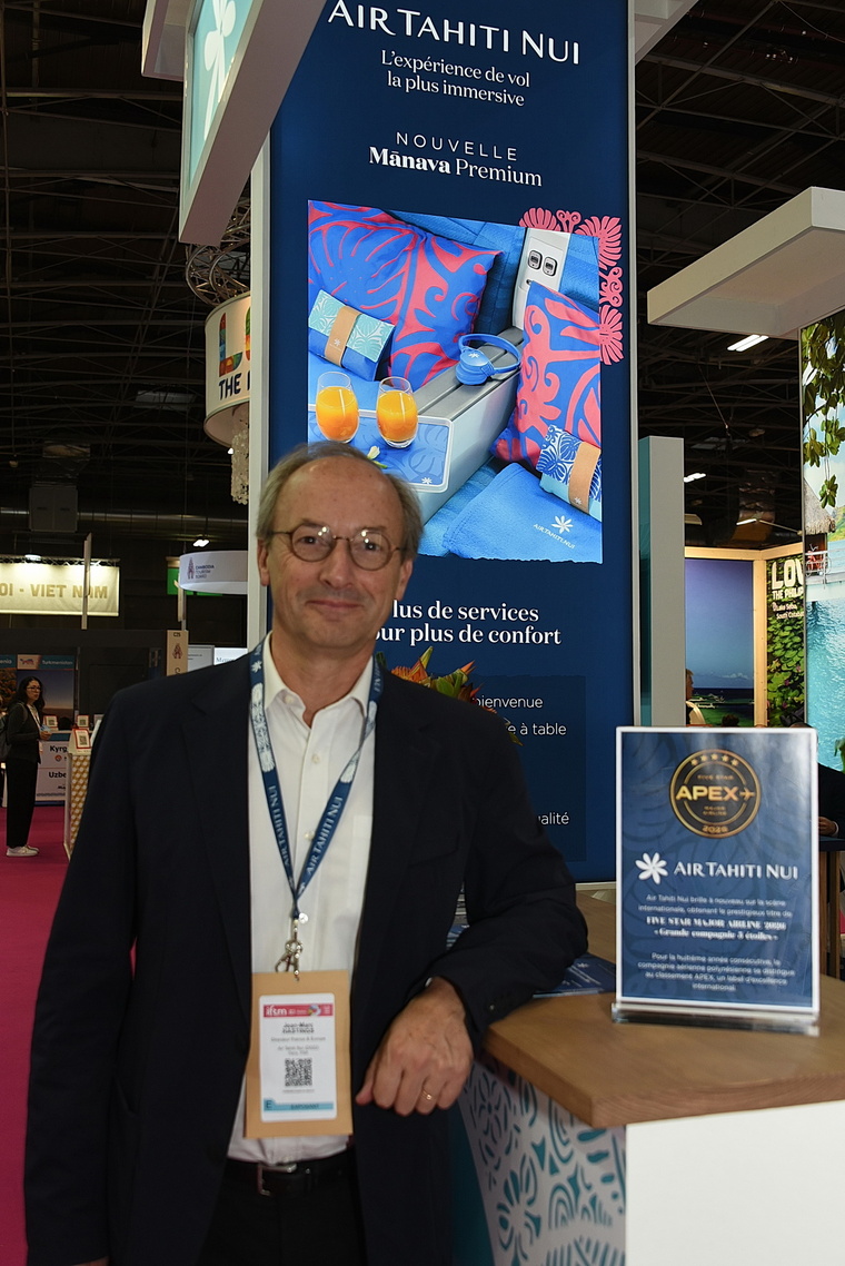 “Nous étudions déjà depuis un certain temps l’élargissement de notre impact européen vers les pays nordiques où une clientèle aisée serait intéressée pour venir se réchauffer l’hiver au Fenua”, explique Jean-Marc Hastings.