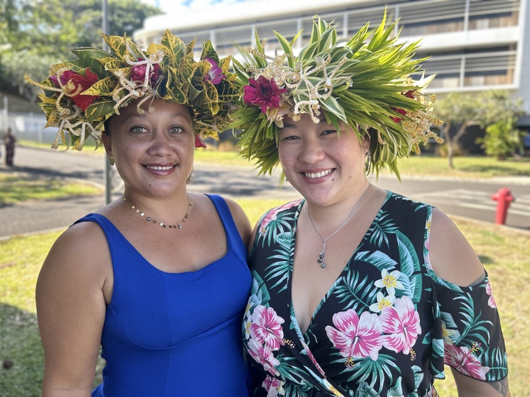 Caron Ruihau et Joann Lefay, heureuses à l’issue de leur année de formation diplômante. Caron Ruihau et Joann Lefay, heureuses à l’issue de leur année de formation diplômante.