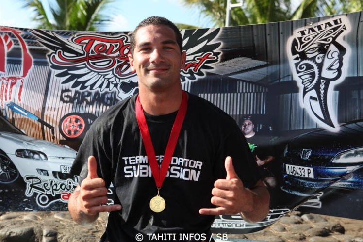 Tumaui Nordman est un pratiquant de lutte et de jiu jitsu