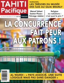 A la Une de Tahiti Pacifique Hebdo demain : A la Une de Tahiti Pacifique Hebdo demain :