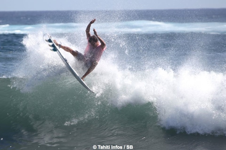 Enrique Ariitu, le meilleur Tahitien de la compétition Enrique Ariitu, le meilleur Tahitien de la compétition