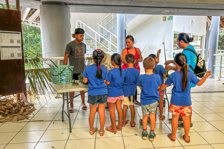 Au total, 20 ateliers sont proposés lors de la Semaine du patrimoine à Punaauia. ©DM Au total, 20 ateliers sont proposés lors de la Semaine du patrimoine à Punaauia. ©DM