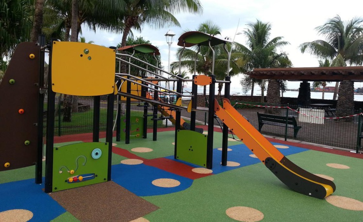 L'aire de jeux Est des Jardins de Paofai sera à nouveau accessible dès lundi L'aire de jeux Est des Jardins de Paofai sera à nouveau accessible dès lundi