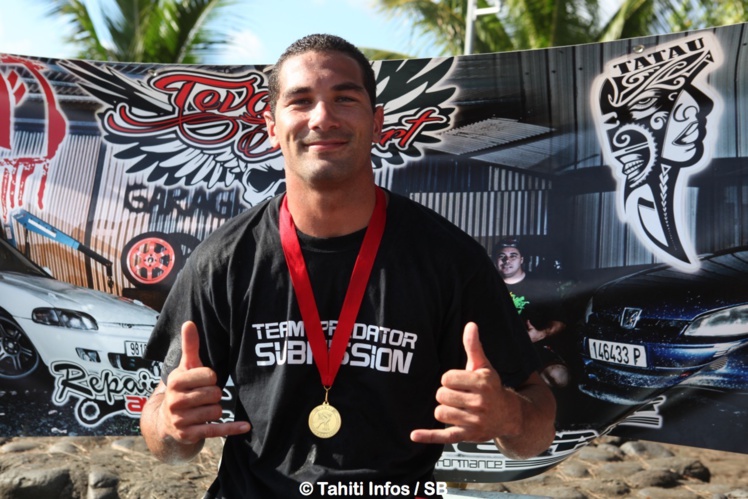 Tumaui Nordman du Team Predator Submission, un club de la presqu'île Tumaui Nordman du Team Predator Submission, un club de la presqu'île