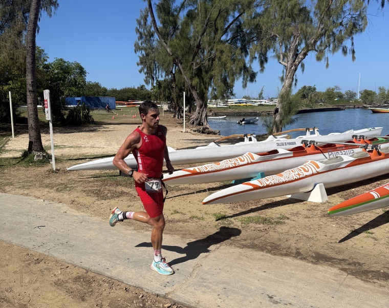 Jean-Marc Ribaud s’est imposé sur ce Duathlon vert.