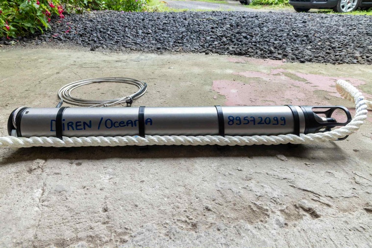 L’association dispose de six hydrophones, importés de Nouvelle-Zélande. ©Oceania L’association dispose de six hydrophones, importés de Nouvelle-Zélande. ©Oceania