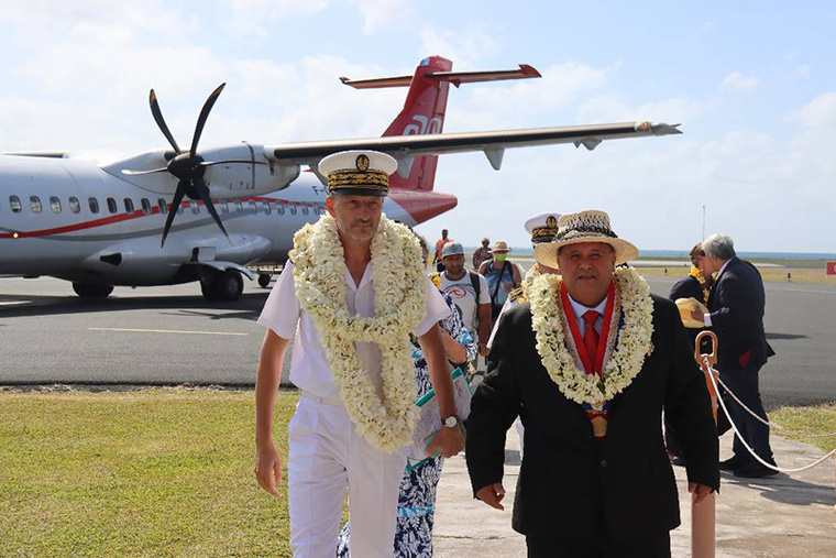 Le haussaire choisit les Australes pour sa première visite officielle Le haussaire choisit les Australes pour sa première visite officielle