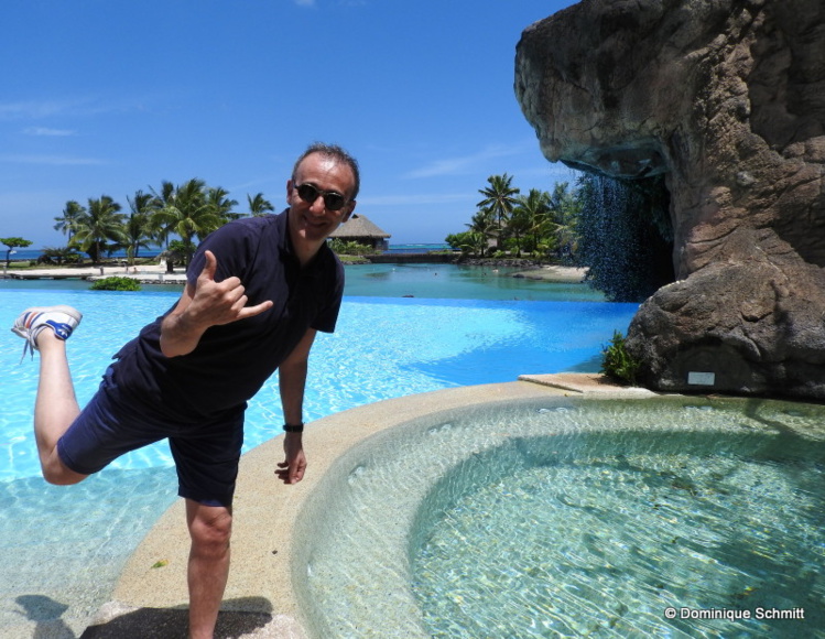 Passionné de plongée et nature, Élie Semoun compte profiter pleinement de son séjour en Polynésie ! Passionné de plongée et nature, Élie Semoun compte profiter pleinement de son séjour en Polynésie !