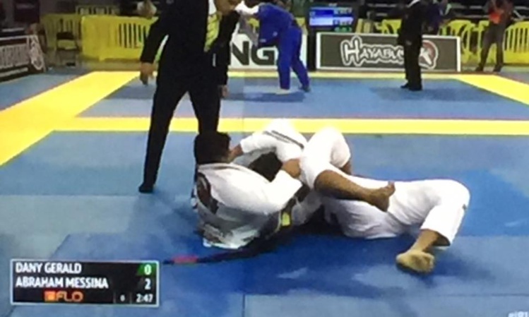 Dany Gérard était mené aux points Dany Gérard était mené aux points