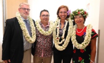 La ministre de l’Education remet les Palmes académiques à Thierry Delmas La ministre de l’Education remet les Palmes académiques à Thierry Delmas