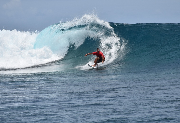 Tereva David remporte sa première Taapuna Master. Tereva David remporte sa première Taapuna Master.