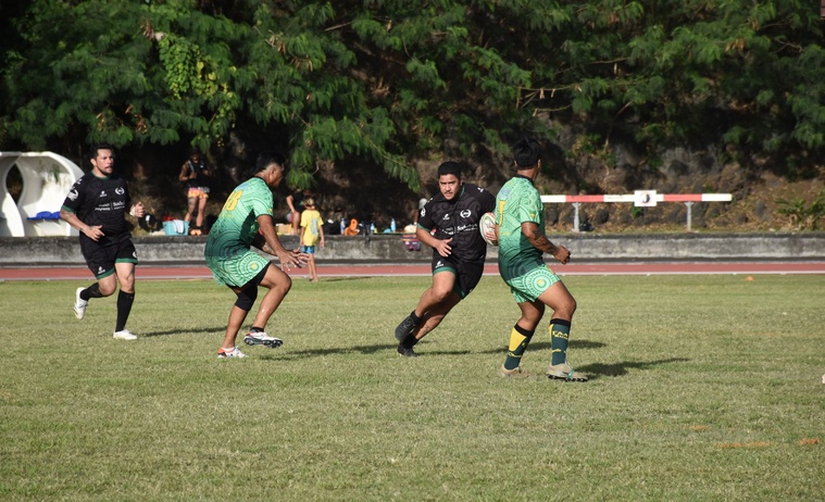 Les joueurs de Moorea étaient présents sur cette journée pour le plus grand plaisir de tous.
