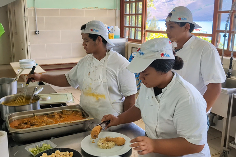 Le resto du Cétad de Nuku Hiva rouvre ses portes Le resto du Cétad de Nuku Hiva rouvre ses portes