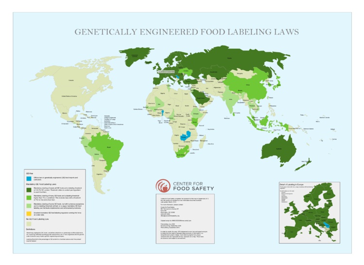Entrée et étiquetage des OGM en Polynésie : Il n’y a aucune réglementation spécifique