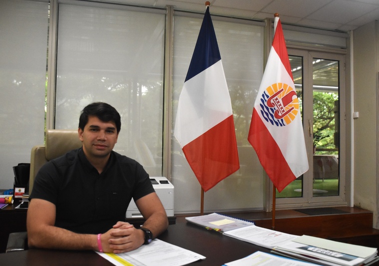 Kainuu Temauri, le ministre des Sports, de la Jeunesse et de la Prévention contre la délinquance, en charge l’Artisanat, veut que l’héritage des Jeux du Pacifique revienne à tous les Polynésiens.